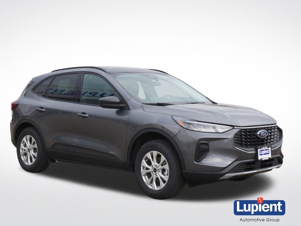 2025 Ford Escape Active in Carbonized Gray Metallic — front three-quarter view